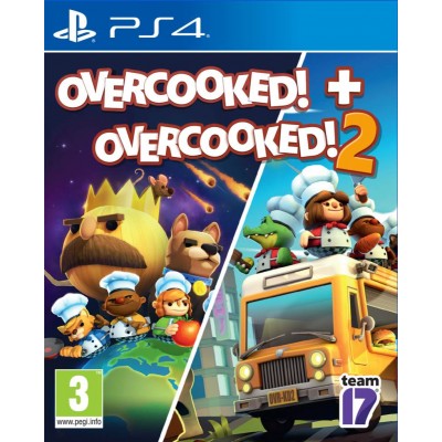 Overcooked! + Overcooked! 2 [PS4, английская версия]